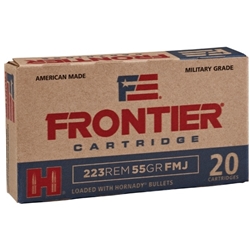 Frontier FR200 FRONTIER 5.56MM NATO 55GR FMJ 20RD 25BX/CS