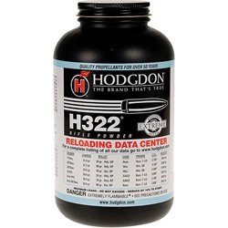 Hodgdon Powder 50502 HODGDON H322 1LB CAN 10CAN/CS