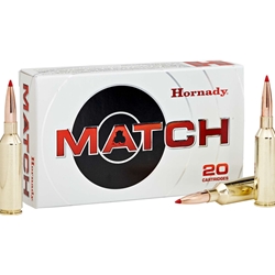 Hornady 200-81620 HORNADY MATCH 6.5PRC 147GR ELD MATCH 20RD 10BX/CS