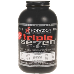 Hodgdon Powder 50610 HODGDON TRIPLE SEVEN FFF 1LB CAN 10CAN/CS