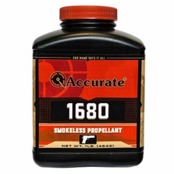 Accurate Powder 55509 Accurate ACCURATE 1680 Smokeless Rifle Powder 1 lb