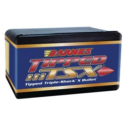 58149 Barnes Bullets 30208 Tipped TSX  6mm .243 80 gr TTSX Boat-Tail 50 Per Box