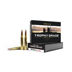 Nosler 60060 Trophy Grade  300 H&H Mag 180 gr AccuBond 20 Bx/ 10 Cs