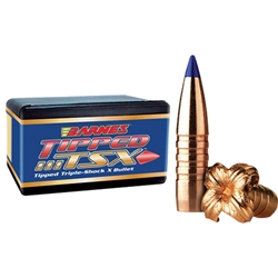 62280 Barnes Bullets 30400 Tipped TSX  8mm .323 160 gr TTSX Boat-Tail 50 Per Box