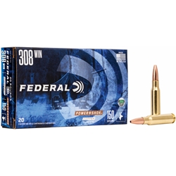 308A FEDERAL POWER-SHOK 308WIN 150GR SP 20RD 10BX/CS