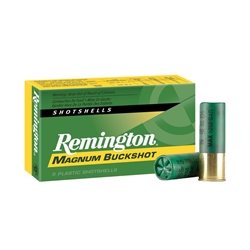 REMARMS 12B00 REMINGTON BUCKSHOT 12GA 2.75" 1325FPS 00BK 9PLTS 5RD 50BX/CS