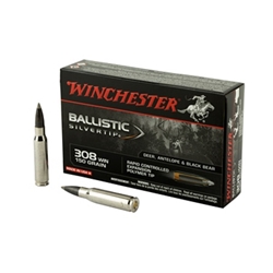 Winchester Ammu SBST308 WINCHESTER SUPREME 308 150GR BALL SILVER TIP 20RD 10BX/CS