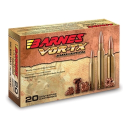 Barnes Bullets 21561 BARNES VOR-TX 7MM-08 REM 120GR TTSX BT 20RD 10BX/CS