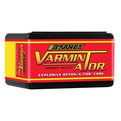 80477 Barnes Bullets 30092 Varminator   20 Caliber .204 32 GR Flat Base Hollow Point 1