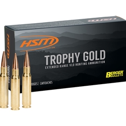 82375 HSM TROPHY GOLD 308 NORMA MAG 185GR BERGER VLD 20RD 20BX/CS
