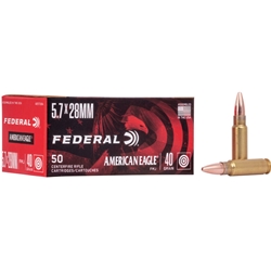 AE5728A FEDERAL AE 5.7X28 40GR SPEER FMJ 50RD 10BX/CS