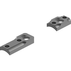84786 Leupold 114975 Dual Dovetail Base Set Matte Black Steel Savage 10/110 Round Rece