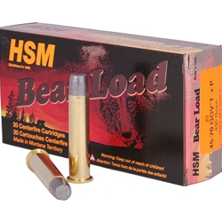 89765 HSM BEAR 45-70 GOV 430GR RNFP 20RD 25BX/CS