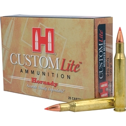 90492 Hornady 80526 Custom Lite  270 Win 120 gr SST 20 Bx/ 10 Cs