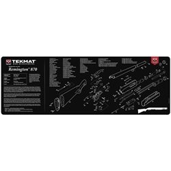 TekMat TEK-R36-REM-870 Gun Cleaning Mat, 12"x36", Remington 870