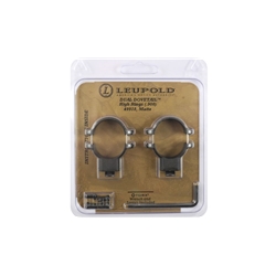 Leupold 100-49918 LEUPOLD RINGS DUAL DOVETAIL 1" HIGH MATTE<