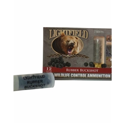 Lightfield CWRB-12 LIGHTFIELD 12GA 2.75" 21-BALLS RUBBER BUCKSHOT 5RD 10BX/CS