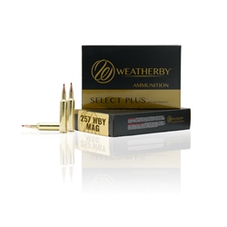 Weatherby F257100SCO WEATHERBY AMMO 257 WBY MAG 100GR SCIROCCO 20RD 10BX/CASE