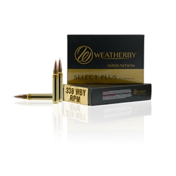 Weatherby N338225ACB WEATHERBY AMMO 338 WBY RPM 225GR INTERLOCK 20RD 10BX/CS