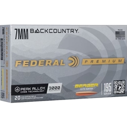 AP7BCEH1 FEDERAL 7MM BC 195GR BERGER ELITE HUNTER 20RD 10BX/CS