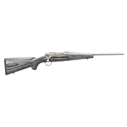 Ruger 340-17111 RUGER M77 HAWKEYE COMPACT 7MM-08 MATTE S/S BLACKLAMINATE