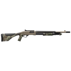 Winchester G512460395 WINCHESTER 512460395 SXP DEFENDER 12GA 3" 18" WOODLAND/FDE PISTOL GRIP*