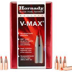 Hornady 200-17105 HORNADY BULLETS 17 CAL .172 25GR V-MAX 100CT 40BX/CS