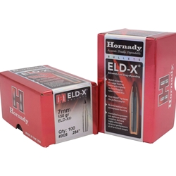 Hornady 200-2826 HORNADY BULLETS 7MM .284 150GR. ELD-X 100CT 15BX/CS