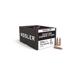 Nosler 22421 NOSLER BULLETS 22 CAL .224 77GR HP-BT CUSTOM COMP. 100CT