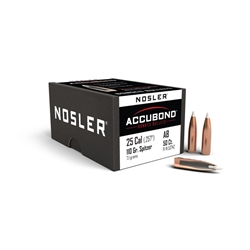 Nosler 53742 NOSLER BULLETS 25 CAL .257 110GR ACCUBOND 50CT