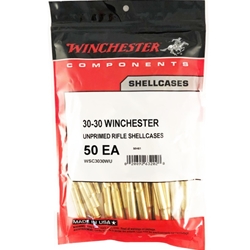 Winchester WSC3030WU WINCHESTER UNPRIMED CASES 30-30 WIN 50PK 20BX/CS