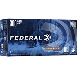 300B FEDERAL 300 SAVAGE 180GR POWER-SHOK SP