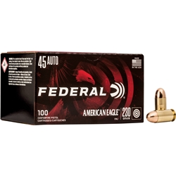 FEDERAL AE45A100 45 ACP 230GR FULL METAL JACKET