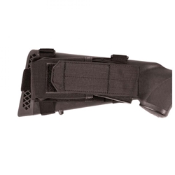 Blackhawk Apparel 52BS16BK Buttstock Mag Pch W/ Adj Lid Black