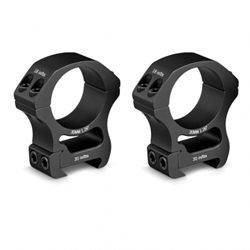 Vortex PR30-H Pro Rings 30mm High 1.26"/32.0mm (2 rings)