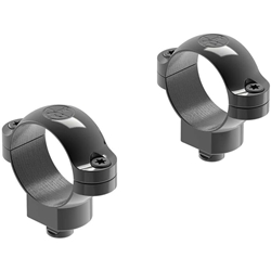 100-49973 Leupold 49973 Quick Release Ring Set 1" Dia Medium Black Gloss