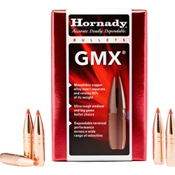 200-24370 Hornady 24370 GMX  6mm .243 82 gr GMX 50 Per Box