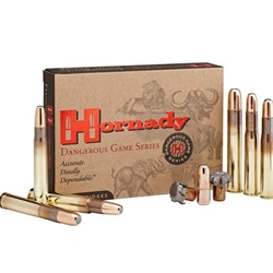 200-82672 Hornady 82672 Dangerous Game  416 Rem Mag 400 gr DGX Bonded 20 Bx/ 6 Cs