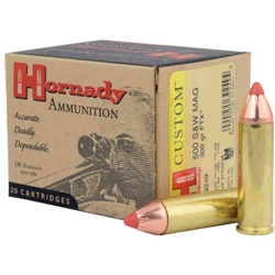 200-9249 Hornady 9249 Custom  500 S&W Mag 300 gr Flex Tip eXpanding 20 Bx/ 10 Cs