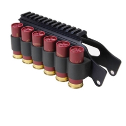 Tacstar 1081035 Tacstar 1081035 Shotgun-Rail Mount w/Sidesaddle (Rem 870/1100/11-87)