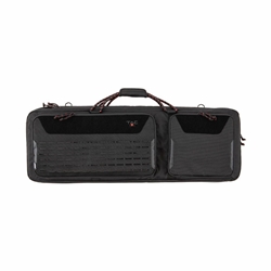 Allen 10838 Tac-Six 38" Lockable 2-Firearm Unit Tactical Gun Case, Laser Cut Molle Front, Black