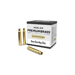 Nosler 11892 Custom Brass, 8mm Remington Magnum (25 ct.)