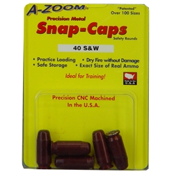 A-Zoom 15114 Precision Pistol Snap Caps 40 S&W 5Pk