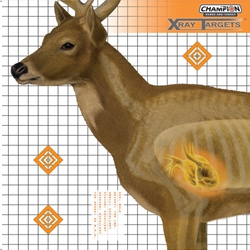 Champion 45902 X-Ray Deer Target 25"x25", 6Pk