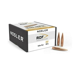 Nosler 53505 RDF  6.5  .264 130 gr Hollow Point Boat-Tail (HPBT) 100 Pe