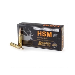 82213 HSM 3006185VL Trophy Gold  30-06 Springfield 185 gr Match Hunting Very Low Drag