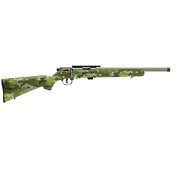 93209 Savage 93 FV-SR Bolt Action Rifle, 22 WMR, 16.5" Fluted Bbl, Threaded, Bazooka Green Syn Stk, 5+1 Rnd, BRS Exclusive