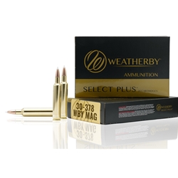 Weatherby B303165TTSX Select Plus  30-378 Wthby Mag 165 gr Barnes Tipped TSX Lea