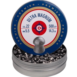 Crosman LDP22 Premier Domed Pellet .22 Caliber, 14.3 Grain, 500 Count
