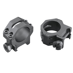 Weaver WV1023 1" Ring 4-Hole Picatinny Medium Matte, Clam (99511)
